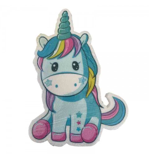 decorazione soggetto di polistirolo unicorno 50 cm circa