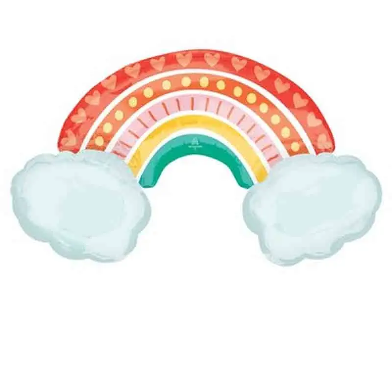 Pallone Supershape 93x55 cm Arcobaleno Retrò 7A4291475