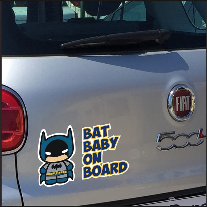 Kit 2 Adesivi Pipistrello Batman Vinile Permanente Auto Moto Tuning - Foto 6