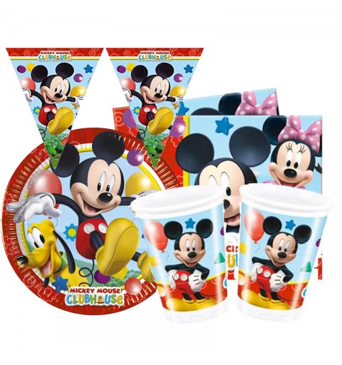 Kit n 21 cdc Compleanno Topolino