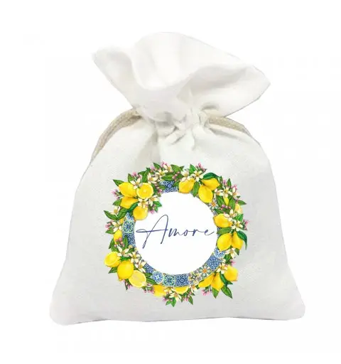 30 SACCHETTI PERSONALIZZABILI TEMA LIMONI