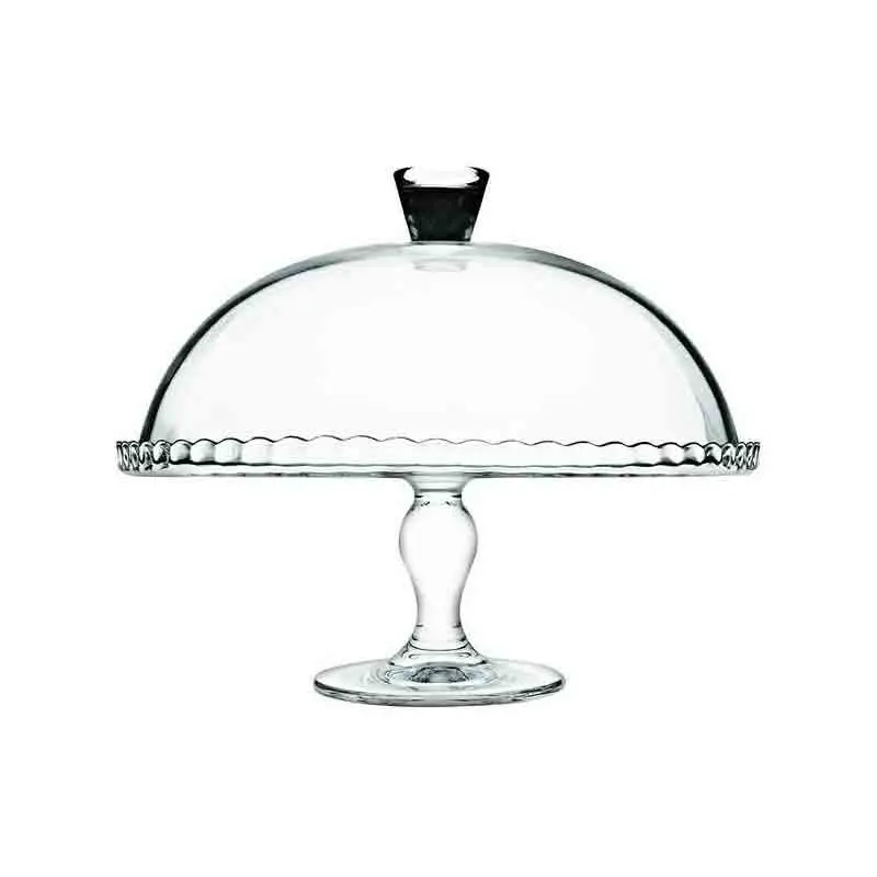 Patisserie Alzatina In Vetro Con Campana Dia 30 Cm 095200