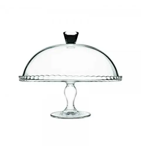 Patisserie Alzatina In Vetro Con Campana Dia 30 Cm 095200