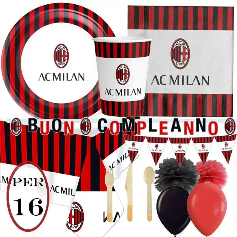 KIT N.54 AC MILAN - ADDOBBI FESTA