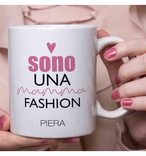 Tazza Personalizzata mamma fashion