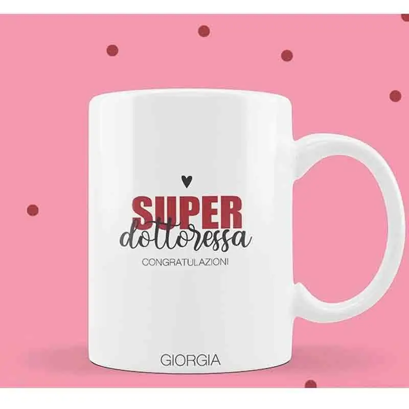 Tazza Personalizzata super dottoressa