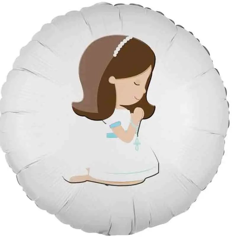 palloncino foil stampa bimba in preghiera