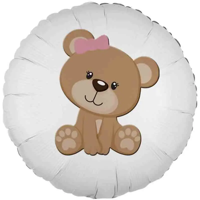 palloncino foil stampa orsetta