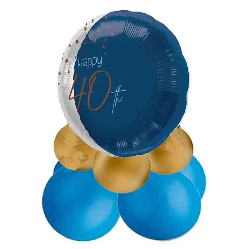 CENTROTAVOLA DI PALLONCINI 40 ANNI