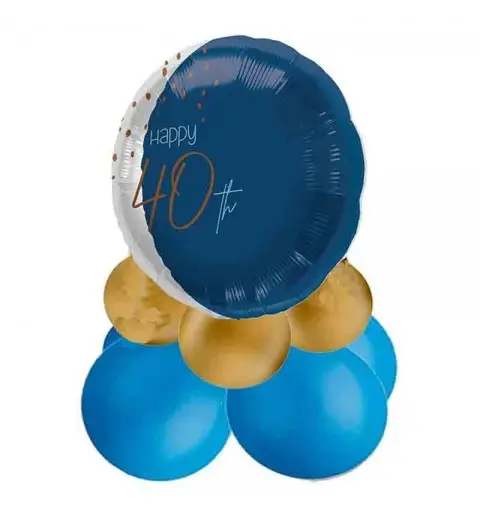 CENTROTAVOLA DI PALLONCINI 40 ANNI