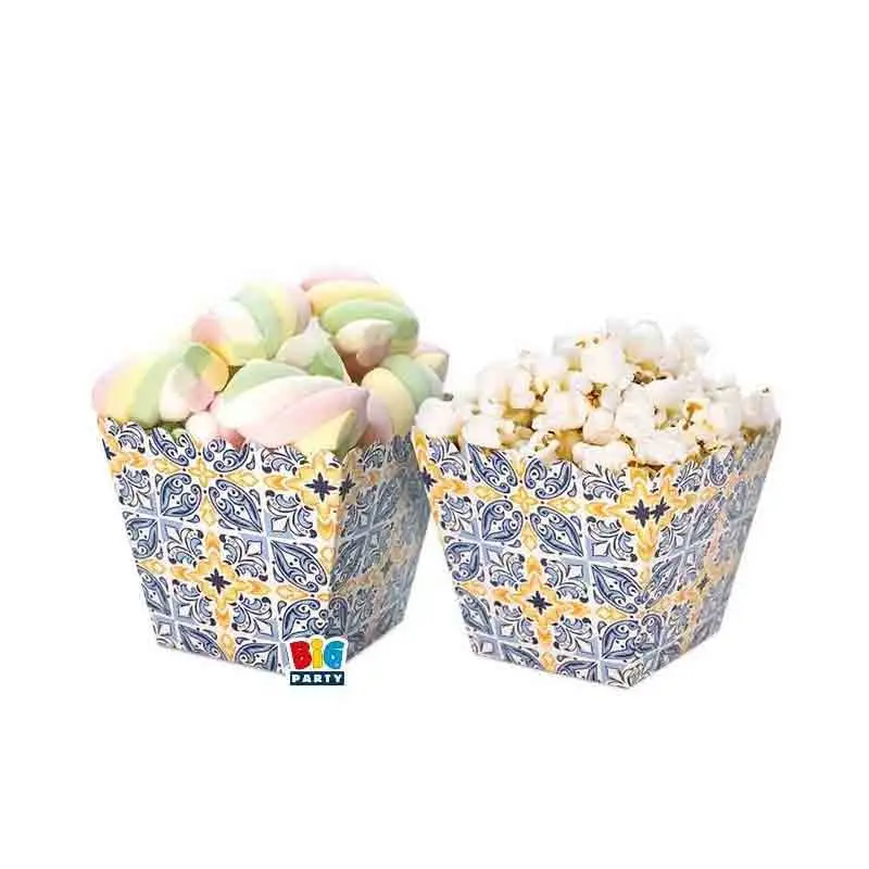6 Sweety Box 6,5 x 8 x 6,5 cm Positano 75205 porta pop corn