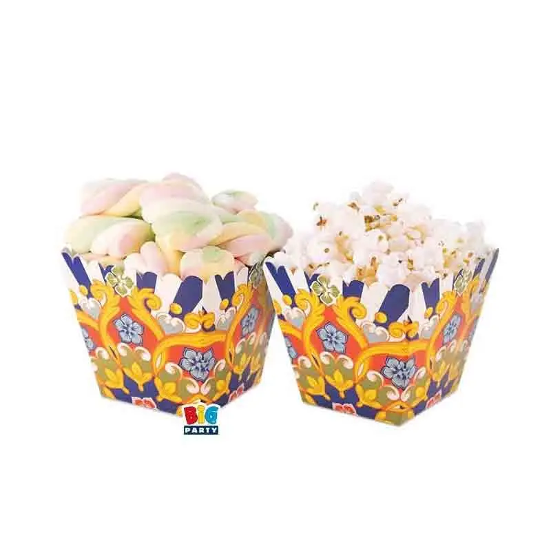 6 Sweety Box 6,5 x 8 x 6,5 cm Sicilia 75206 porta pop corn