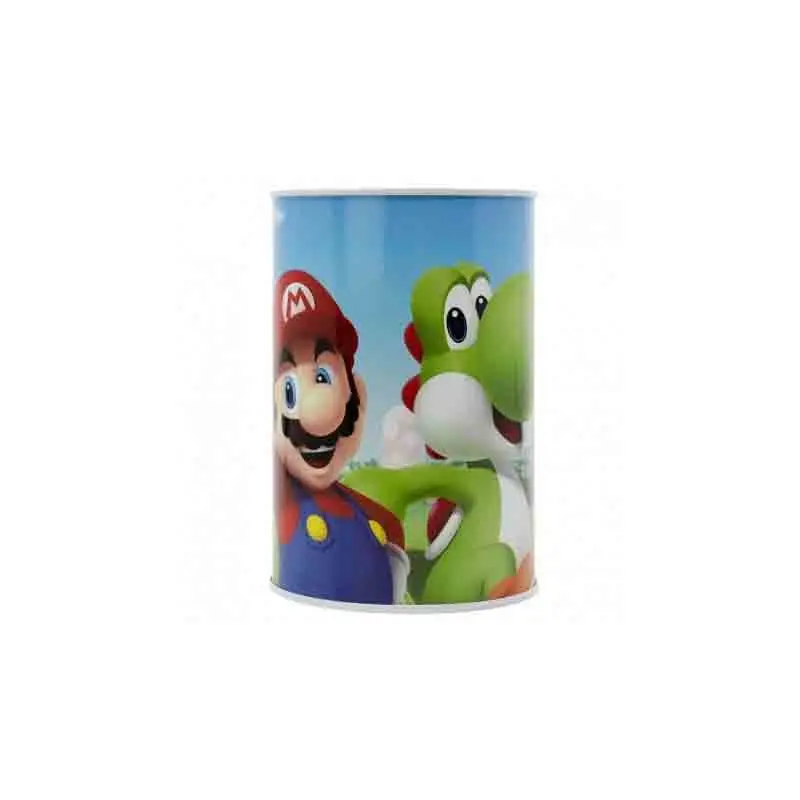 Salvadanaio in metallo super mario 44795