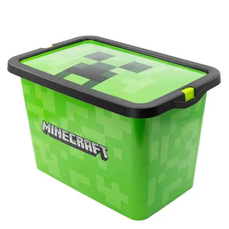 Scatola portaoggetti o portagiochi minecraft 7 l - 04404
