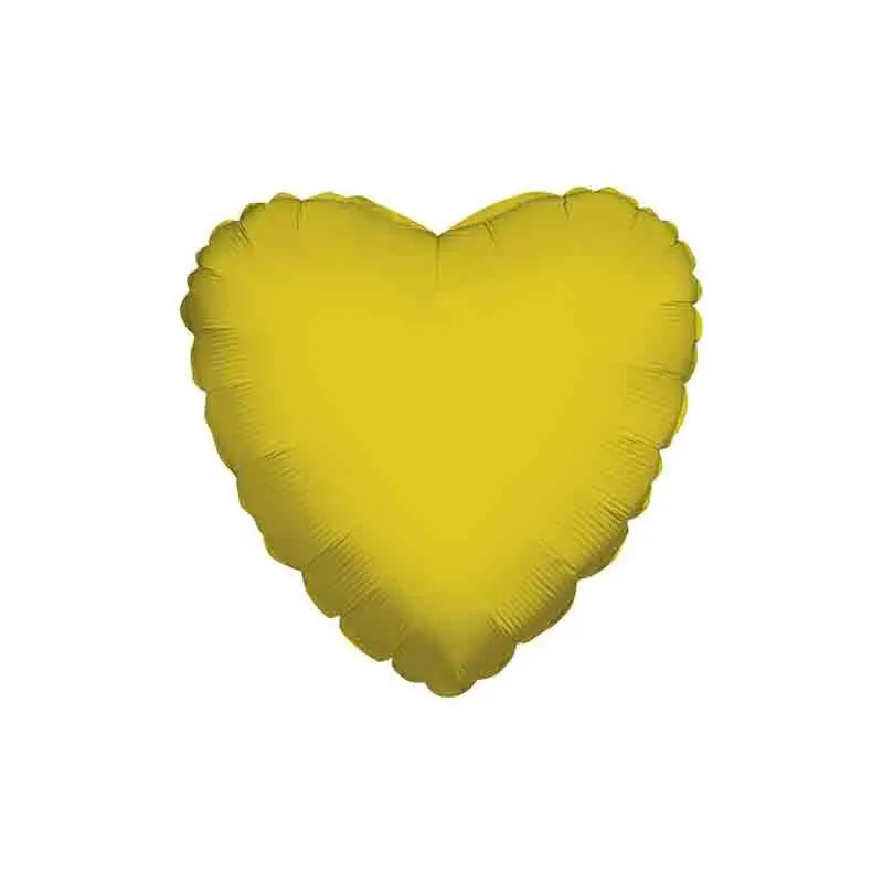 Palloncino Cuore oro 18  45 cm 34108-18/01