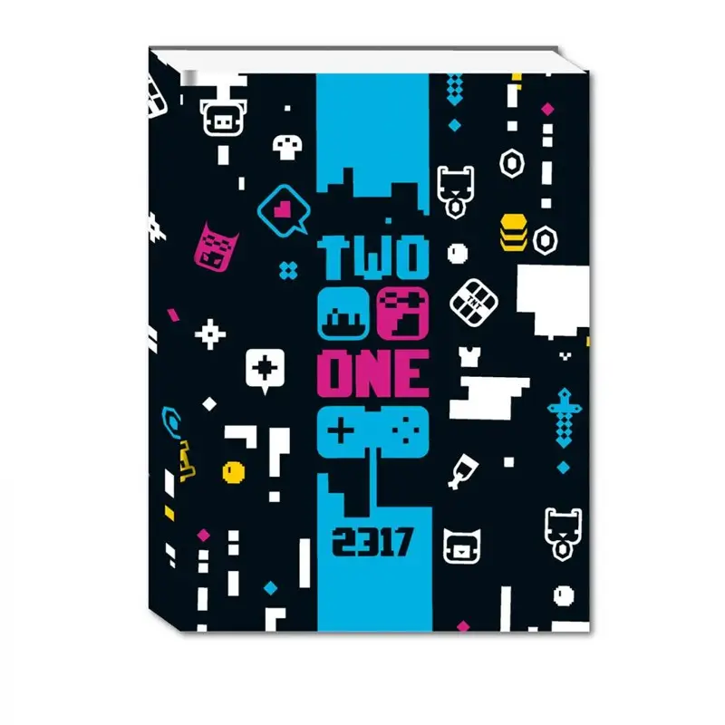 Diario 12 mesi two players one consolle 45023364 grafiche assortite e casuali