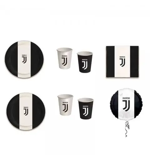 KIT JUVENTUS CON PALLONCINO FOIL