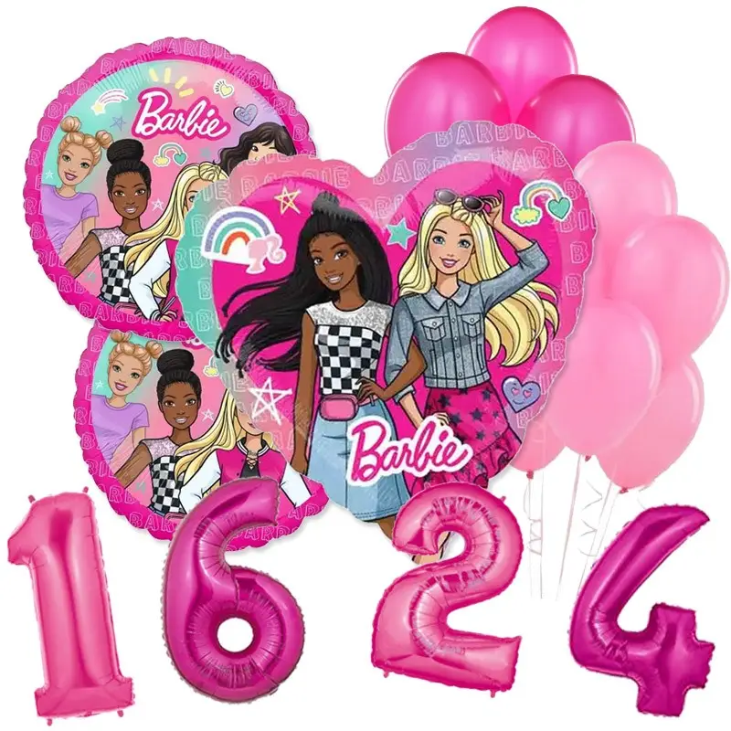 Bouquet di Palloncini Barbie dream together n.4