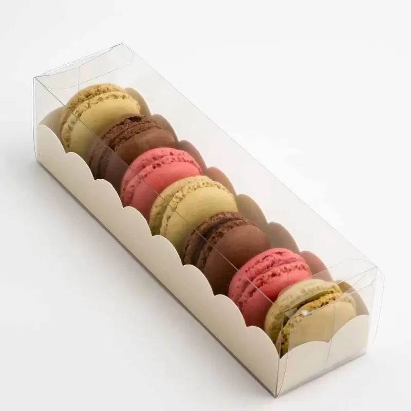10 PZ. ASTUCCIO BOX CONTENITORE PORTA CUPCAKE 2 POSTI 14764C