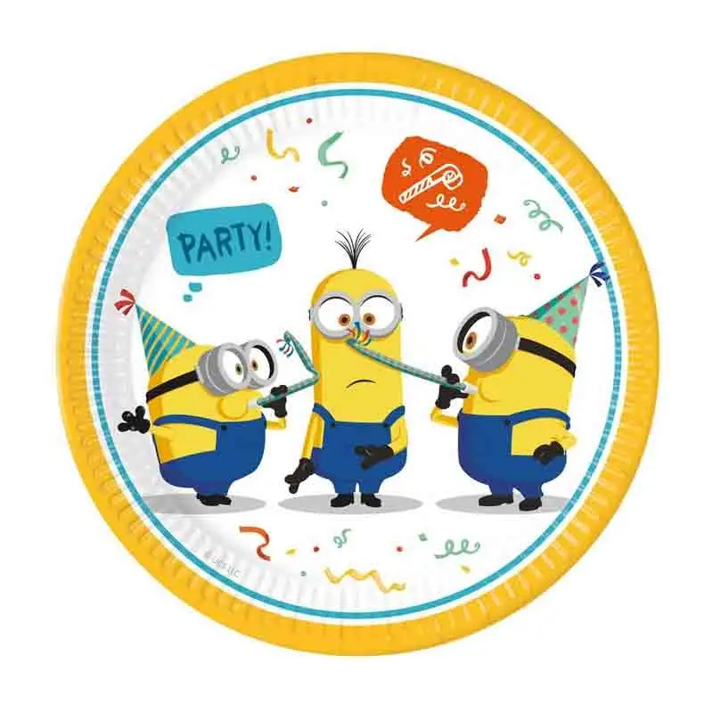 PIATTI MINIONS 8 PZ