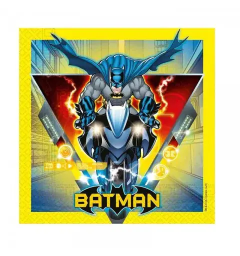 20 tovagliolii Batman Rogue Rage 93355 33 x 33 cm