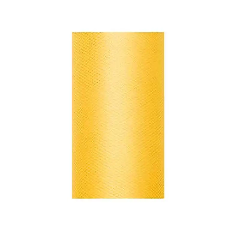 Rotolo tulle 0.15 x 9 mt giallo TIU15-009