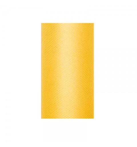 Rotolo tulle 0.15 x 9 mt giallo TIU15-009
