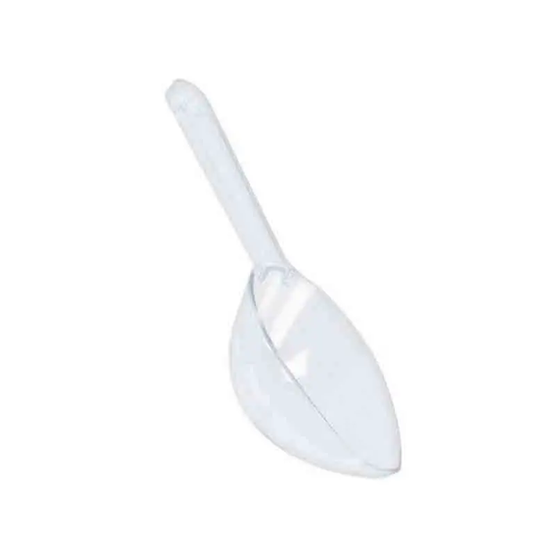 Paletta plastica trasparente 16,7 cm 437844-86