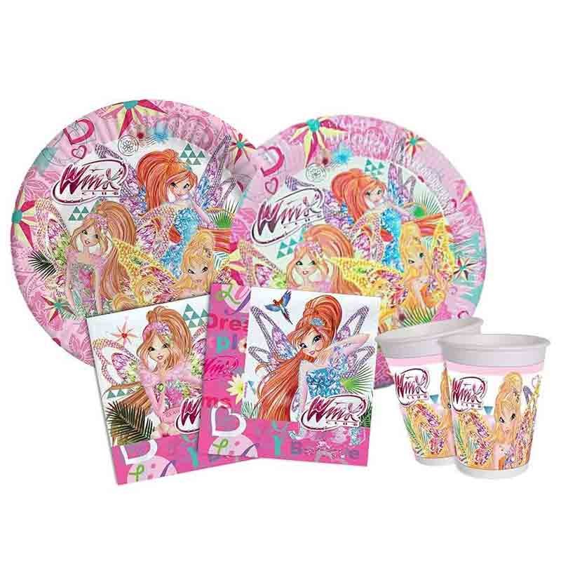 KIT COMPLEANNO BAMBINA WINX...