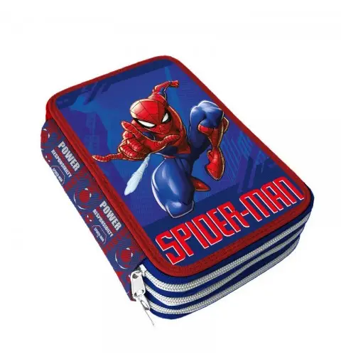 COMPLETO SCUOLA SPIDERMAN – ZAINO ASTUCCIO E BORRACCIA