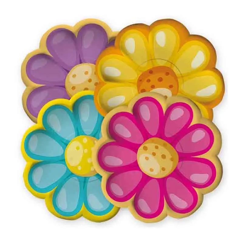piatti  Petaloso  Ø 29 cm mix 61431