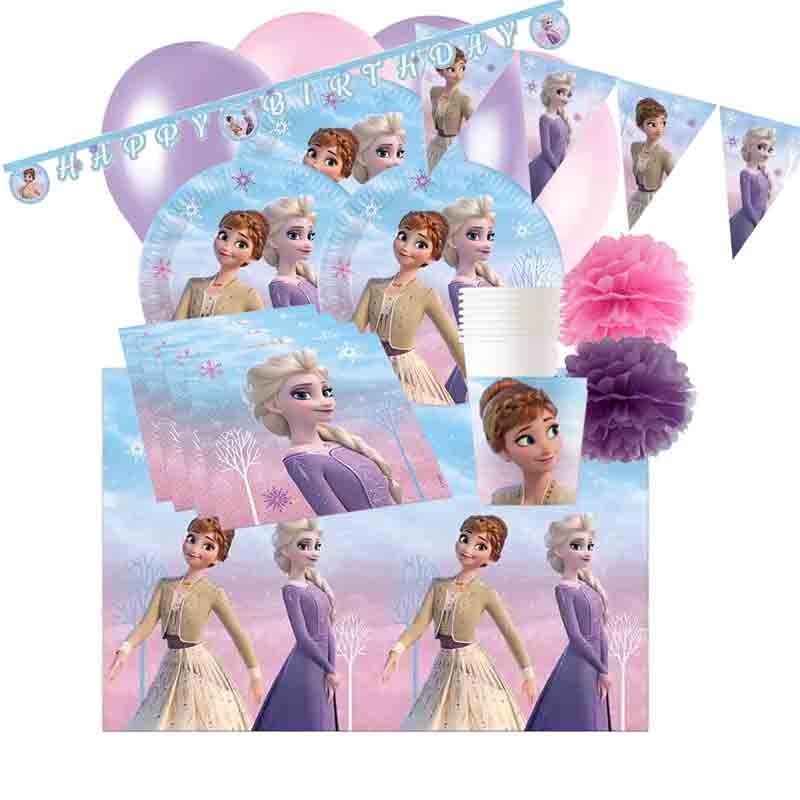 Frozen II Il Regno di Arendelle Irpot Kit n.75 Addobbi Festa Compleanno Personaggio a Scelta per Bambini 