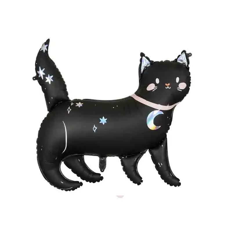 Palloncino foil in alluminio Gatto nero 96x95 cm FB151
