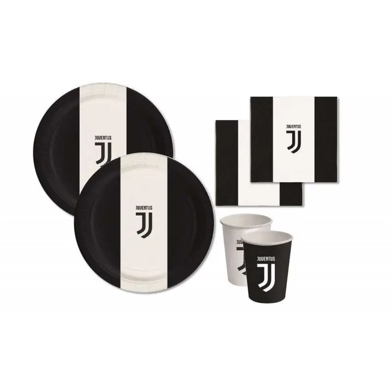 KIT N.2 JUVENTUS - COORDINATO TAVOLA