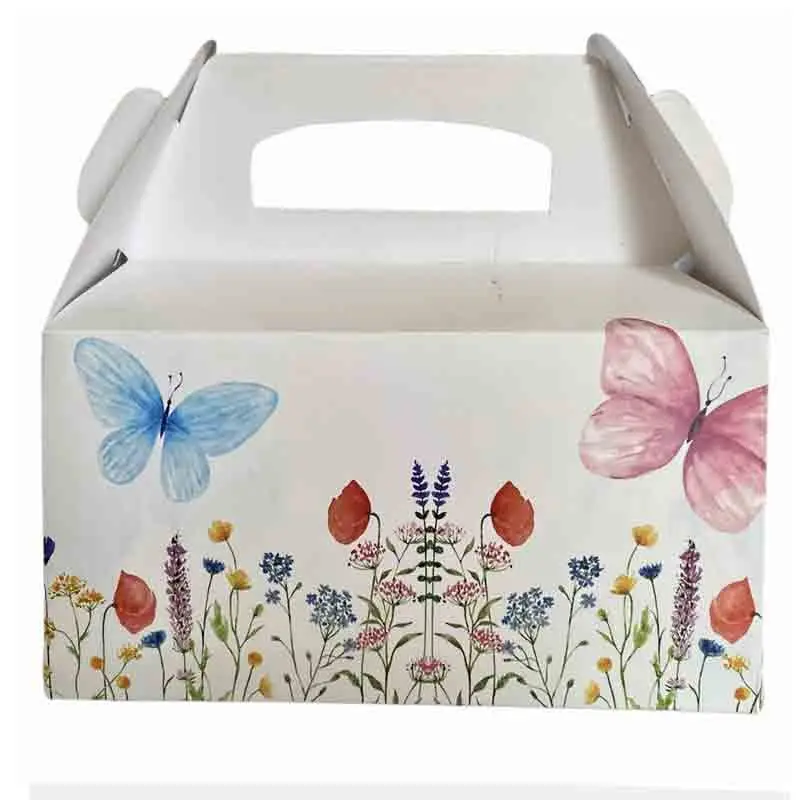 Box Contenitore Caramelle e Pop Corn tema farfalle