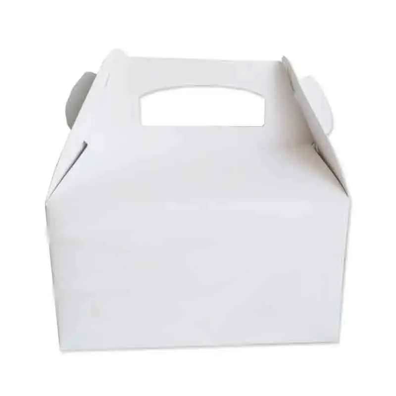 Box Contenitore Caramelle e Pop Corn bianco