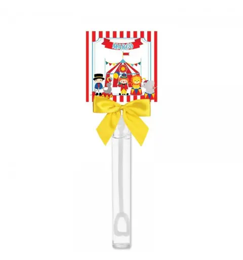 Bolle Di Sapone Circo Personalizzabili  - 24pz