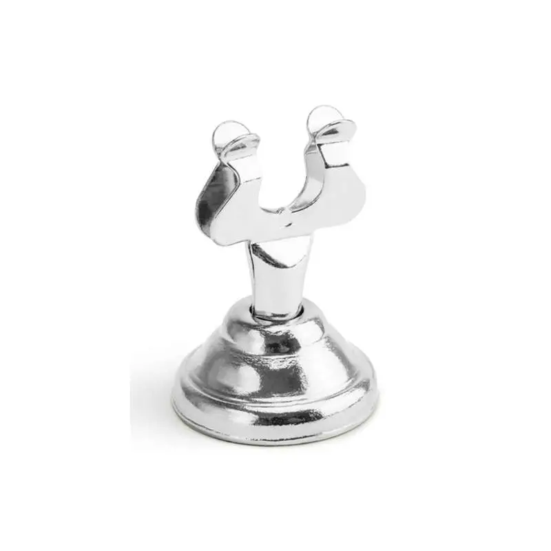 Segnaposto pinza silver argento - 3 pz