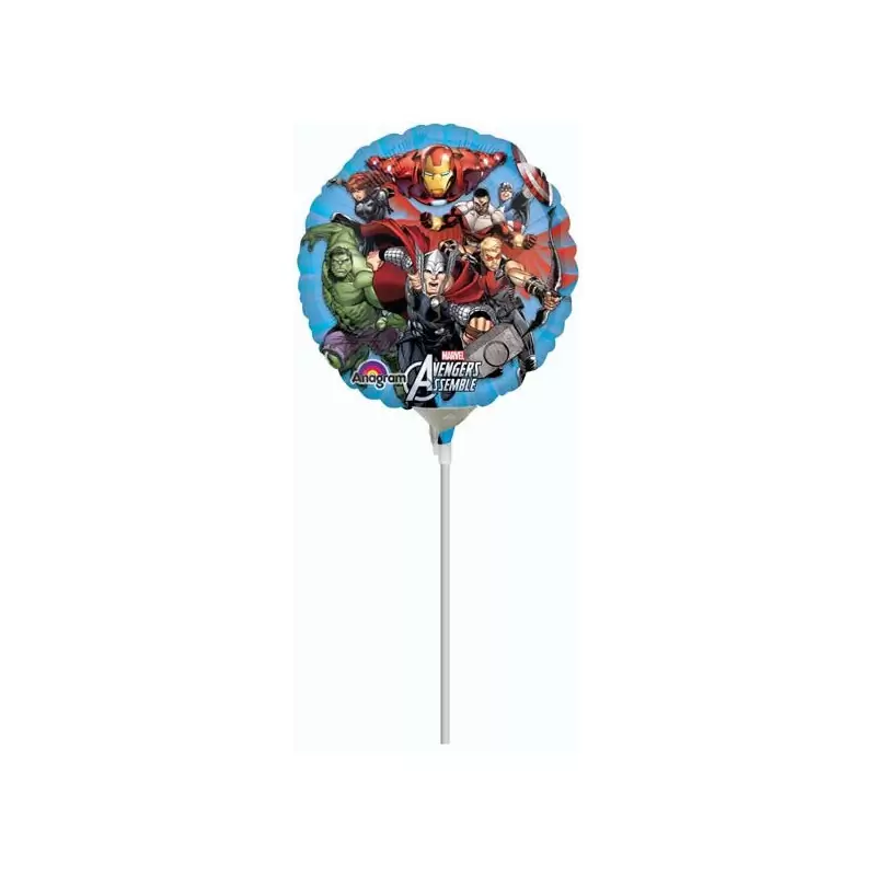 5 PALLONCINI DOTTORESSA SOFIA CON ASTA FOIL 23 CM