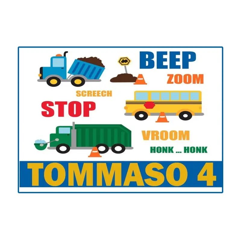 Cialda Rettangolare Traffic Jam personalizzabile