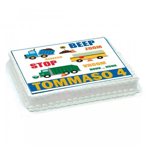 Cialda Rettangolare Traffic Jam personalizzabile