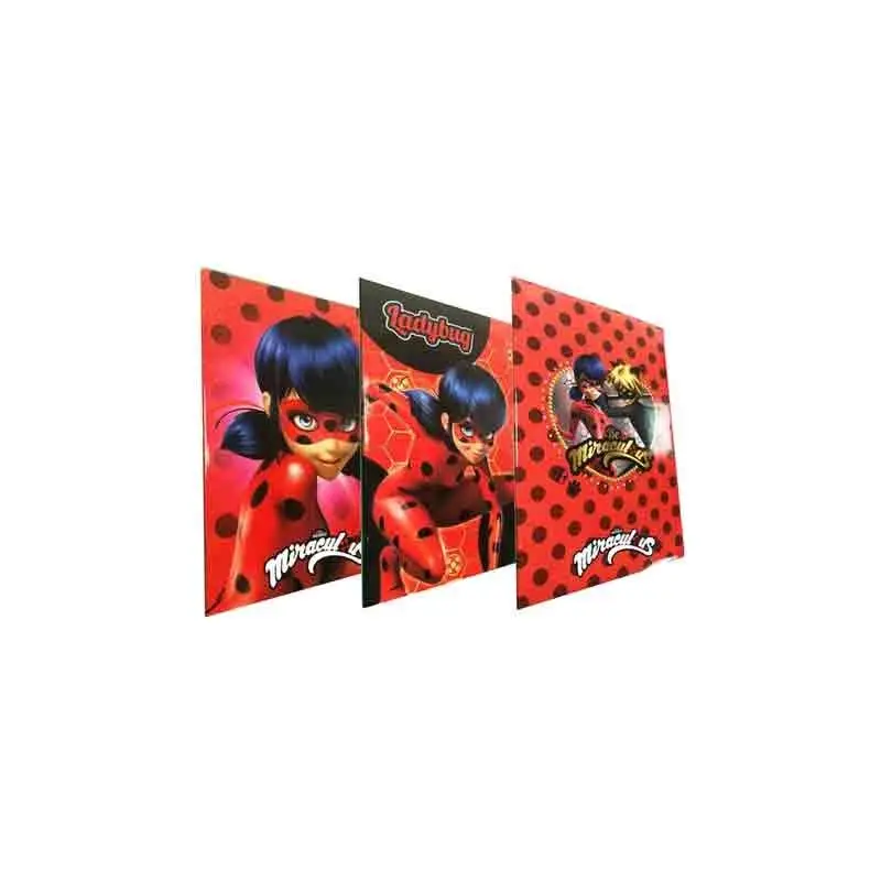 QUADERNONE LADYBUG MIRACULUS A RIGHI 1-2 ELEMENTARE