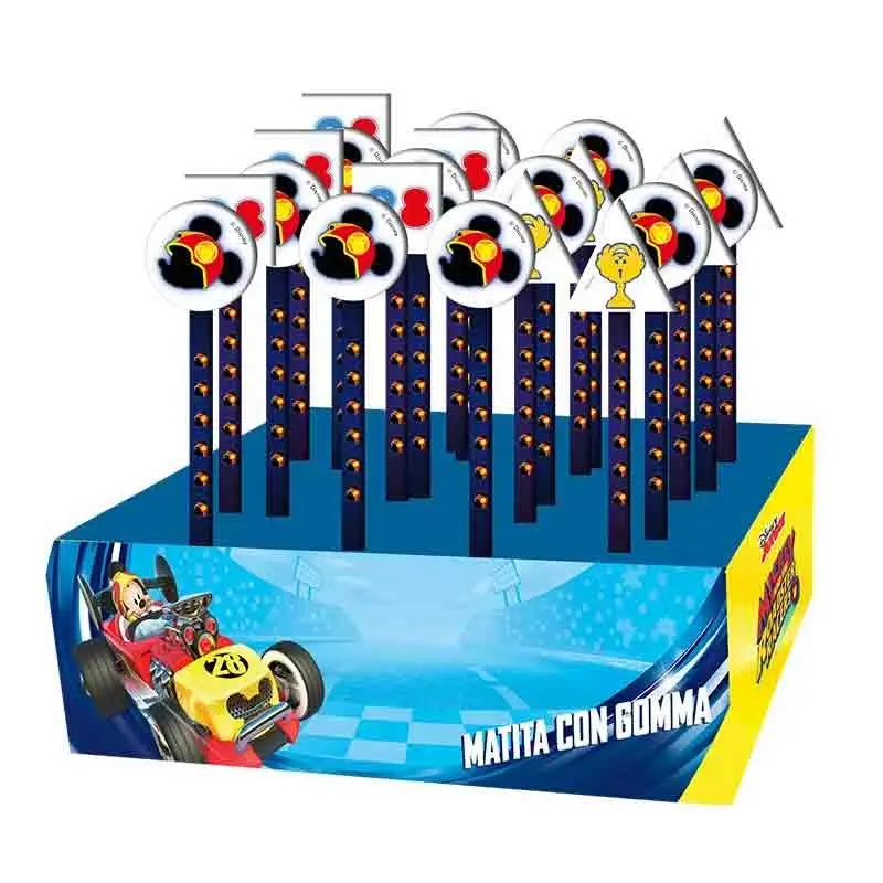 1 Matita topolino MIN0270 con gomma mod. assortiti e casuali