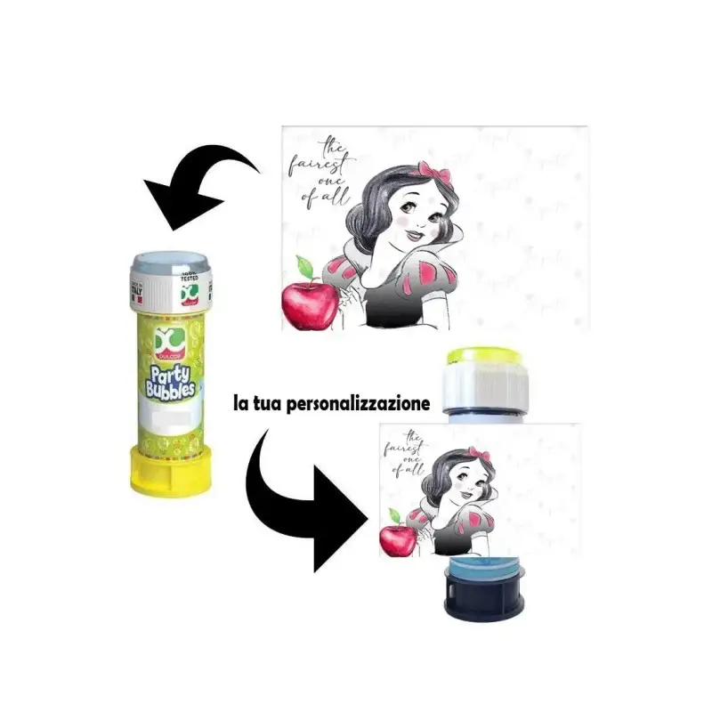 Fascetta Adesiva Personalizzabile per bolle di Sapone