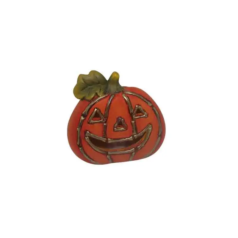 zucca in terracotta con led 15 x 9 x 15 cm 7487