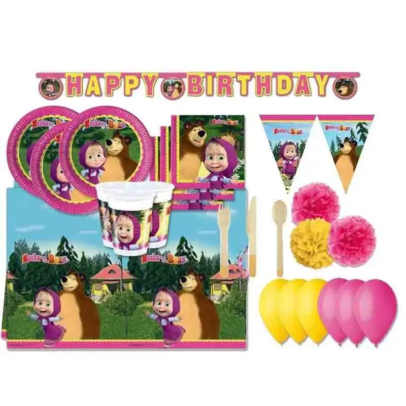 KIT N.62 MASHA E ORSO – ACCESSORI TAVOLA