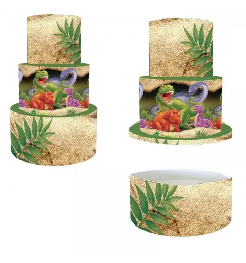 Torta Contenitore Dinosauri