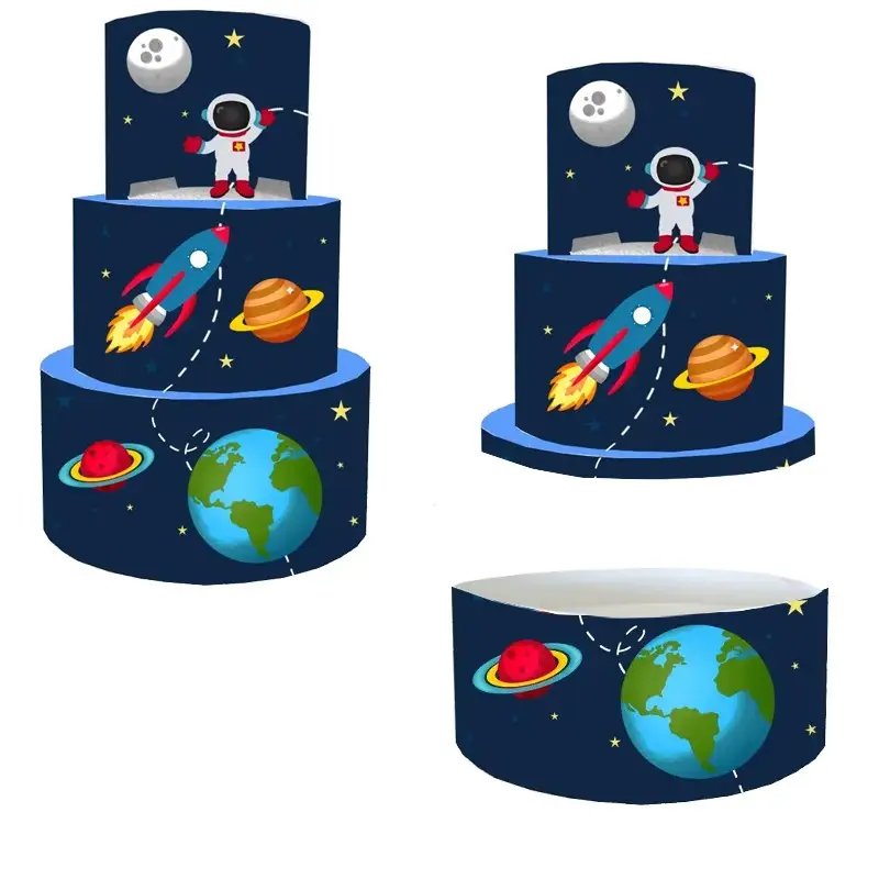 Torta Contenitore Spazio - Space Party