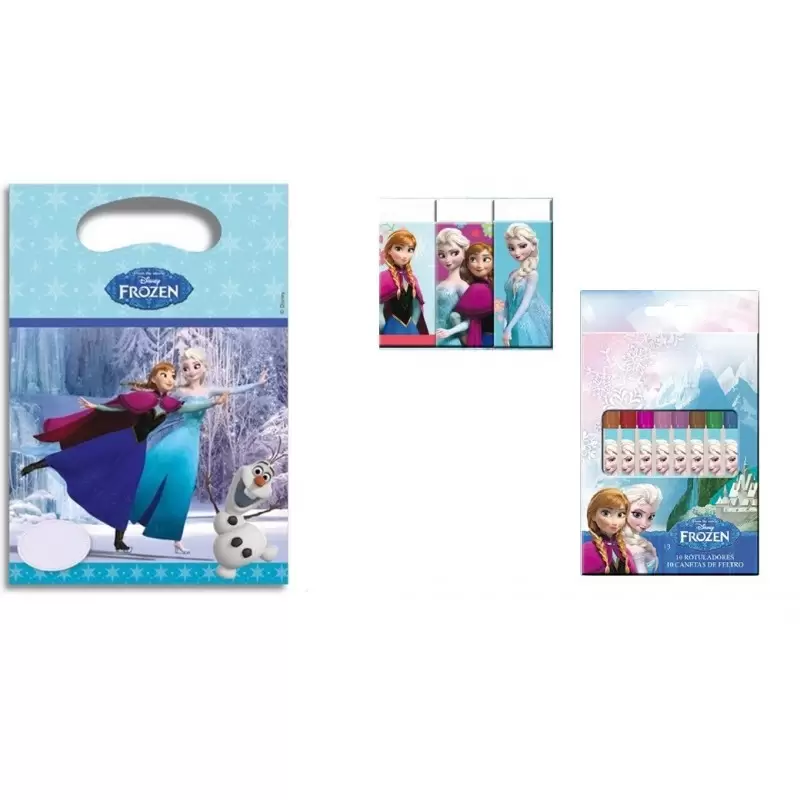 REGALINI PER DOPO FESTA COMPLEANNO BAMBINA FROZEN REGNO DI GHIACCIO 