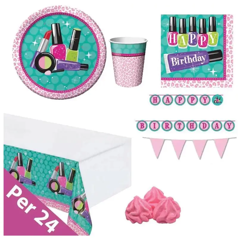 KIT N.51 MAKE UP – COORDINATO TAVOLA A TEMA TRUCCHI